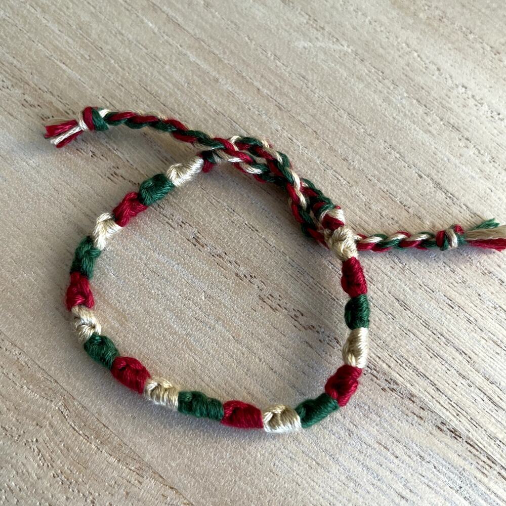Bohdana Bracelet anklet trendy comfortable tie embroidery thread woven gift